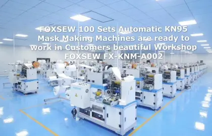 Automatic N95 Folding Mask Body Making Machine