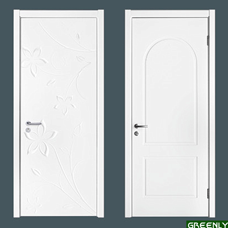 White Wooden Doors With Glass