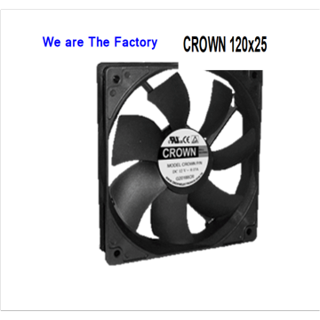 Crown 120x25 Mini DC Axial ventilador H3 Car