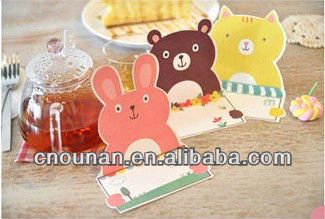nice paper greeting card cut die cut post card lovely