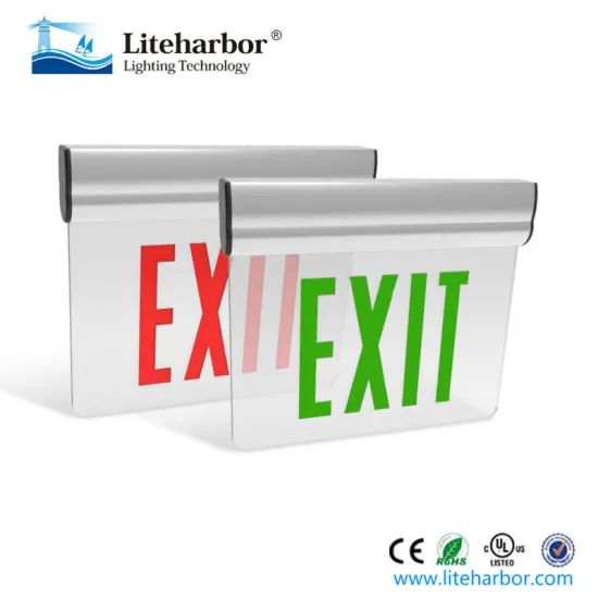 led emergency Exit Light Led Battery Backup