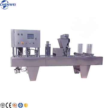 Automatic Pet Plastic Cup Filling And Sealing Machine