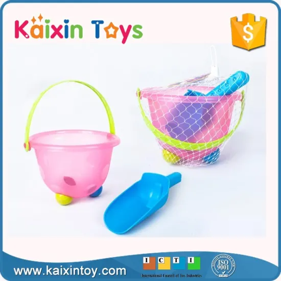 10241227 Trade Assurance Supplier PP Material Small Plastic Beach Bucket Kid