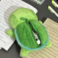 Linda bolsa de almacenamiento de juguetes rellenos de tortuga de tortuga