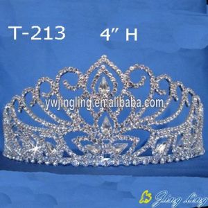 Crystal 4 Inch Pageant Tiaras