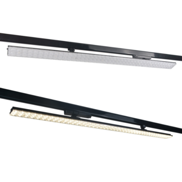 RONSE Supermarket Panel Lights - High Quality Lumen, Adjustable CCT, Linear Track LED Light