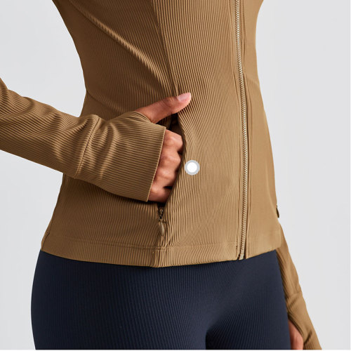 Winter Women Zipper Jacket Equestrian Sports Tops