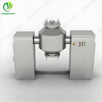 Double cone rotary vacuum dryer for laboratory use
