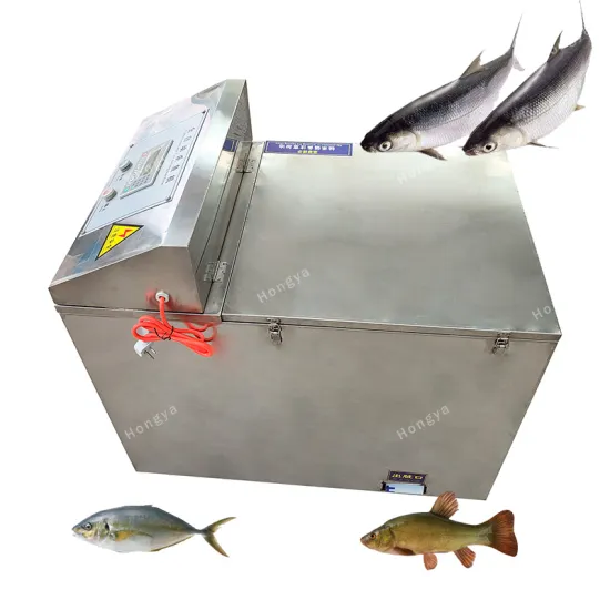 Commercial Automatic Open Belly Fish Killing Machine for Grilled Fish Shop