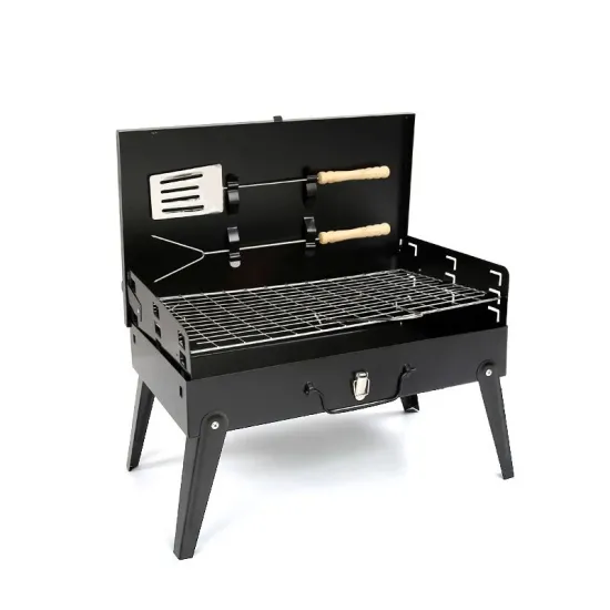 Good Price Outdoor Tabletop Mini Folding Portable BBQ Grill Charcoal Barbeque Grill