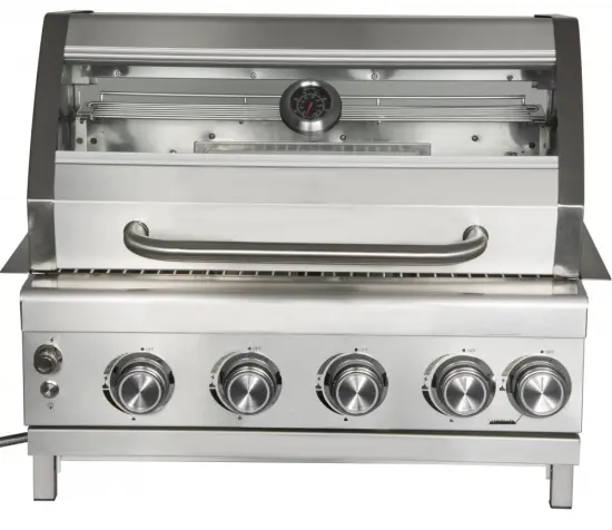 4 Burner Stainless Steel Gas Grill Head