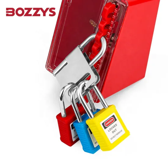 Stainless Steel Heavy Duty Lockout Hasp for Multi-Person Industrial Equipment Management