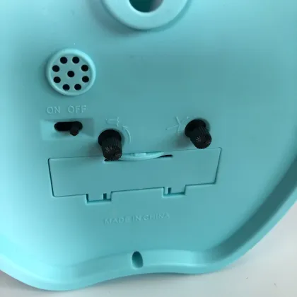 Kids' Apple Shape Plastic Alarm Clock