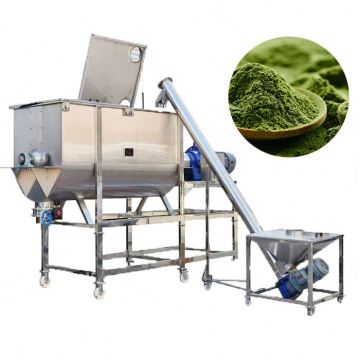 Horizontal Paddle 3.5 Tons Tank for Water Treatment and Industrial Dosing with ST 200kg Ribbon Mixer