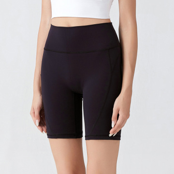 Women's High Waist Tummy Control Yoga Shorts