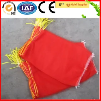 Wholesale 5Kg, 10Kg, 20Kg PE Drawstring Mesh Bag For Fruits