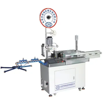 Полностью автоматическая обработка 5-проводных проводов: погружение в олово и обжим