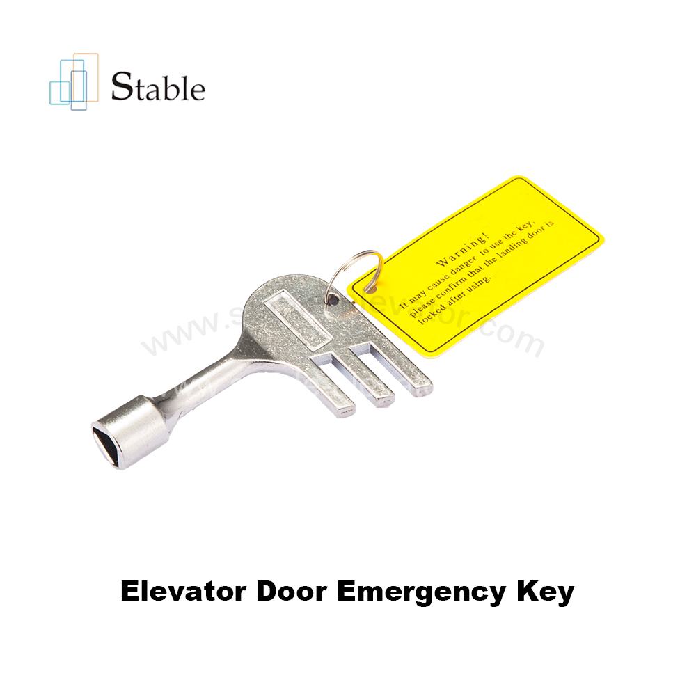 Clave de emergencia de las puertas del ascensor