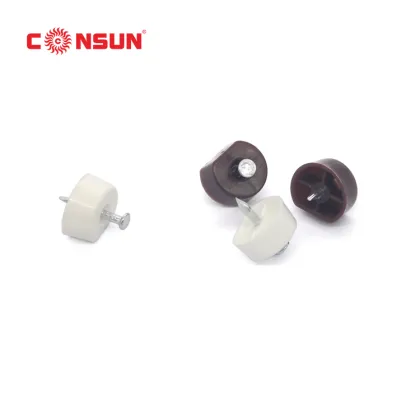 Nail-On Plastic Shelf Supports for Furniture