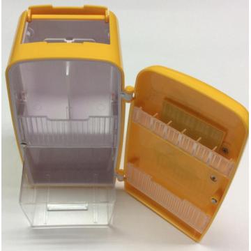 Plastic fridge shaped storage box