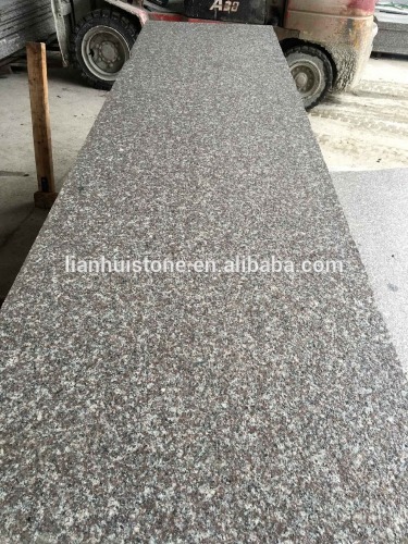 Violet red flamed tile Luo yuan red granite Chinese G664 red granite tile