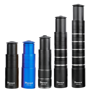 28.6mm Stem Height Extender | Handlebar Rise Up Adapter - Aluminum Alloy Height Spacer for Bicycle Fork Stem Adjustment