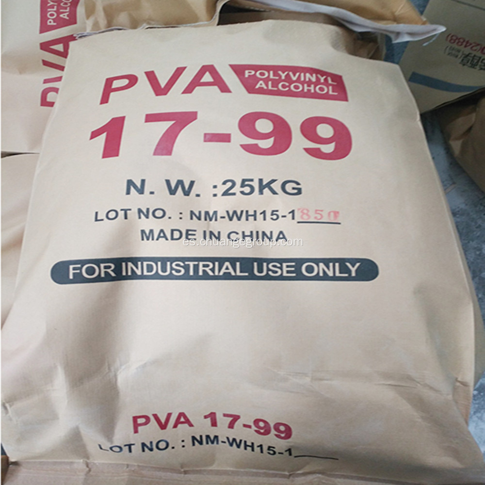 Shuangxin Polyvinyl alcohol PVA 1799 para película PVA