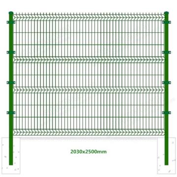 Jardin de fleur décoratif en PVC vert de haute qualité pliant le grillage