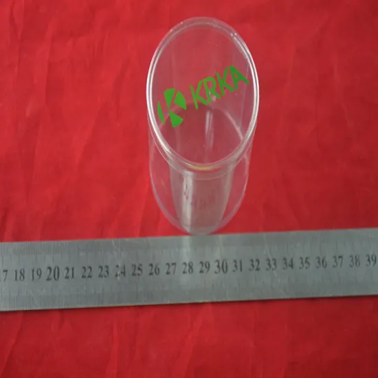 Clear Cylinder With Cap Logo Print