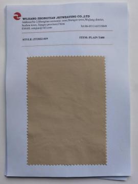 100% Polyester Plain T400 Fabric