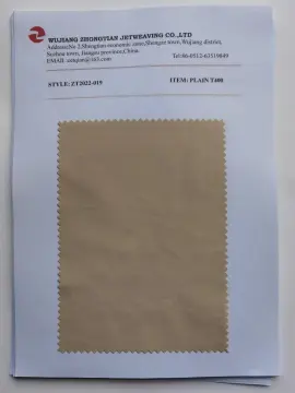 100% Polyester Plain T400 Fabric