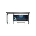 Removable modular bus shelter