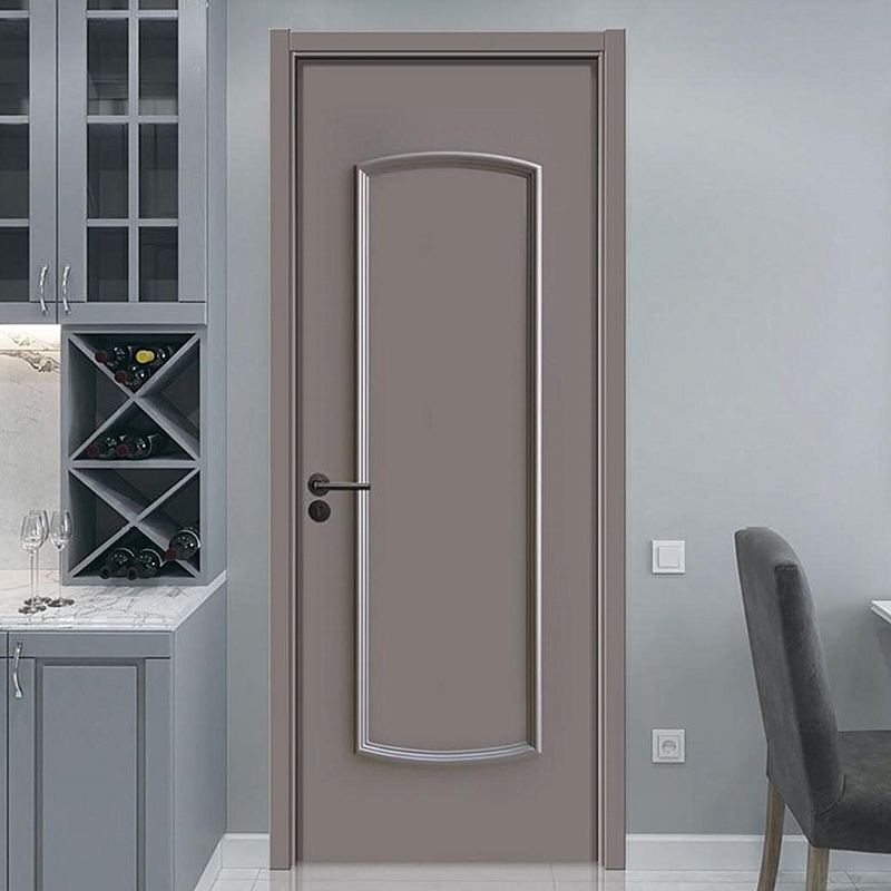 Solid Wooden Modern Flush Door