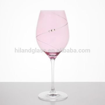 High quality decorative wine glasses