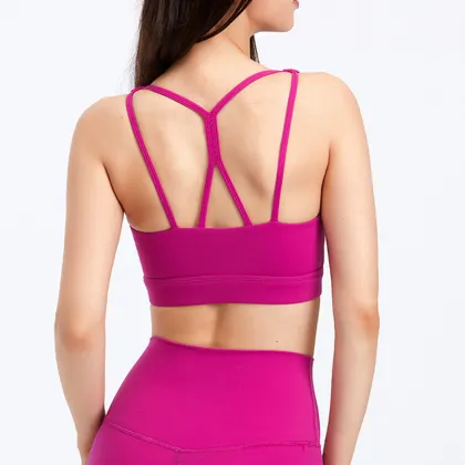 Sports Bra Beauty Backless Fitness Yoga Bra