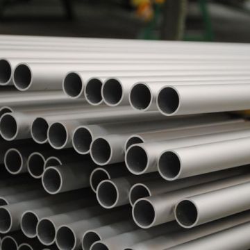 Powder coated aluminium tube