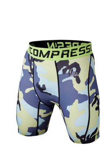 Fashion compression gym wear athletic shorts