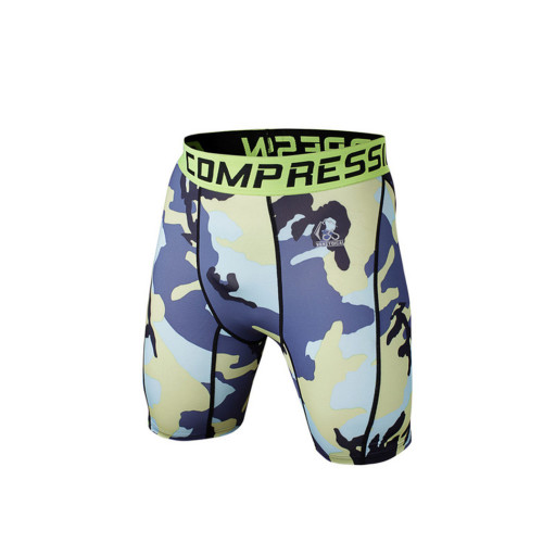 Fashion compression gym wear athletic shorts