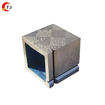 High Precision Cast Iron Square Box with T-Slots and V-Blocks for Flatness Measurement