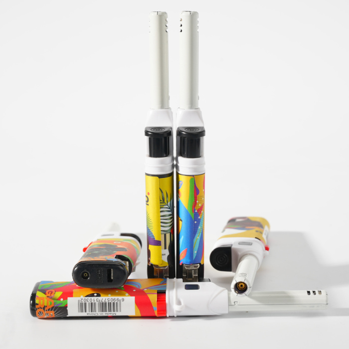 Jet Flame Fashion Candle Ligher с открытием для бутылок