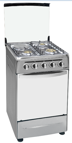 Free Standing Gas Oven with 4 Burner Stove