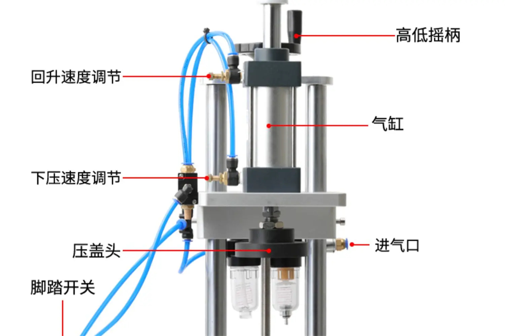 Plastic Bottle Capping Press 4 Jpg