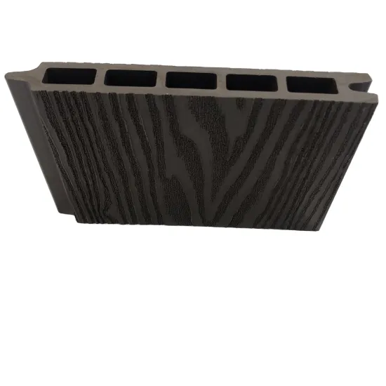 Waterproof WPC Wood Plastic Cover Slats for Outdoor Pool Deck Flooring