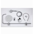 Rainfall Shower Heads Set