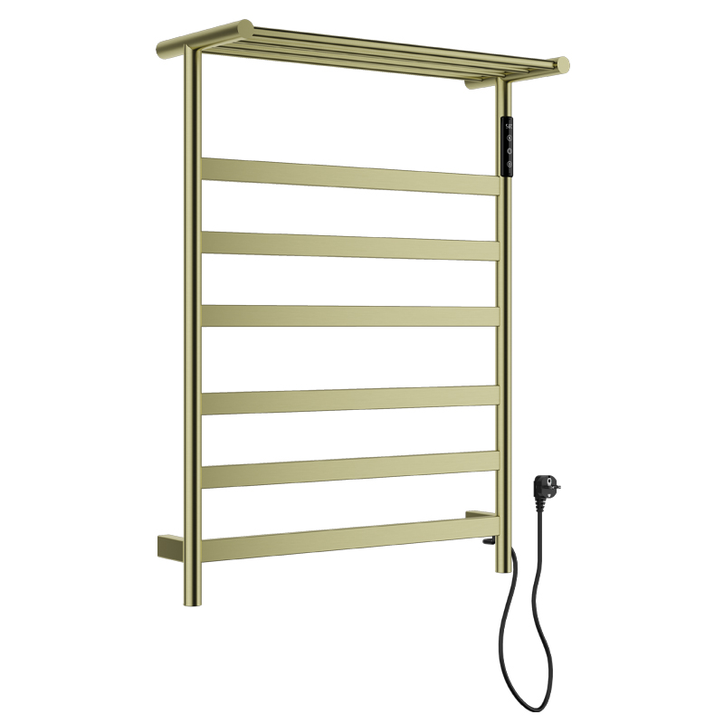 gold electric towel rail
