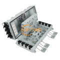 กล่องกระจายแสงไฟเบอร์ออปติกพร้อม 16 คอร์ mini IP SC/APC pre-connectors สีขาว