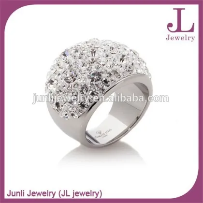 Star sky dense diamond ring women's diamond engagement ring