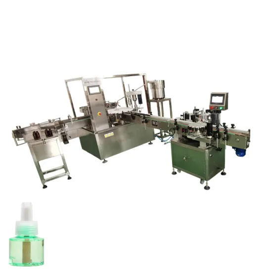 Higee Mosquito Coil Liquid Filling, Plugging, Capping & Labeling Machine