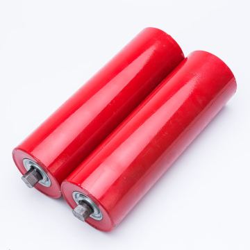 Heavy Duty Steel Pipe Conveyor Rollers for 108mm Diameter Tubes