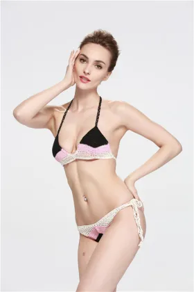 Hand Crochet Swimsuit Bikinis Swimwear Swimsuit Beachwear for Lady Girl